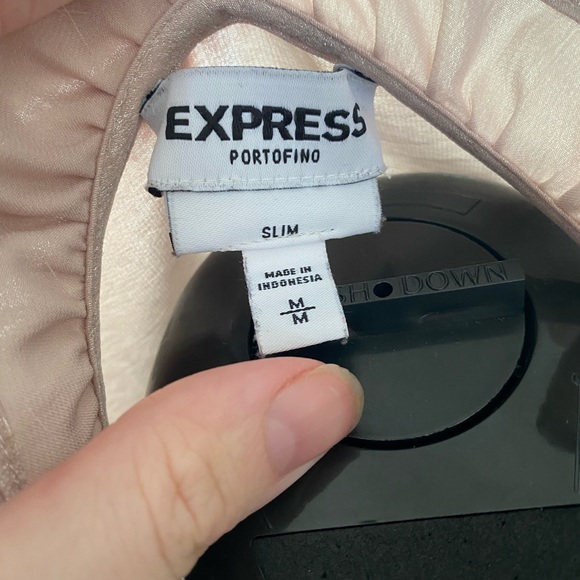 Express gold ruffle blouse - Picture 2 of 2